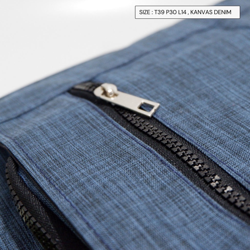 Ransel Tas Punggung Pria Cowok Multifungsi Sekolah Kuliah Travel Bepergian Besar Kuat Murah Resleting Banyak