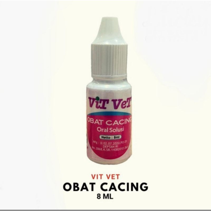 Vit Vet obat cacing anjing & kucing