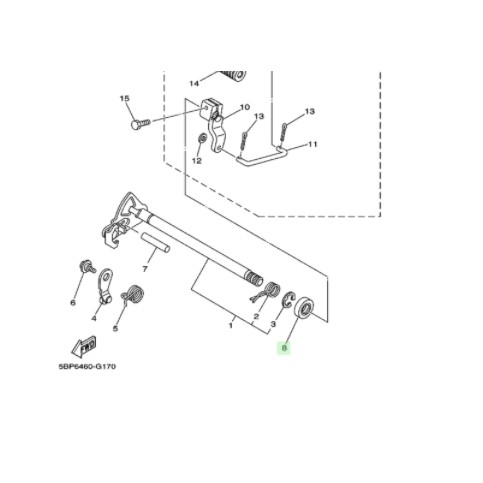 KARET SIL SEAL AS OPERAN GIGI PERSENELING SCORPIO ORIGINAL YGP 93102-14209