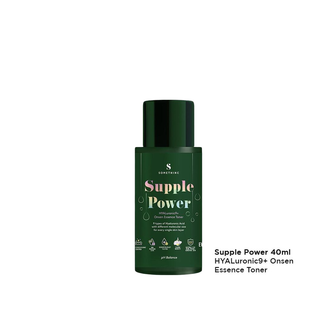 SOMETHINC Supple Power Hyaluronic9+ Onsen Essence Toner 40ml