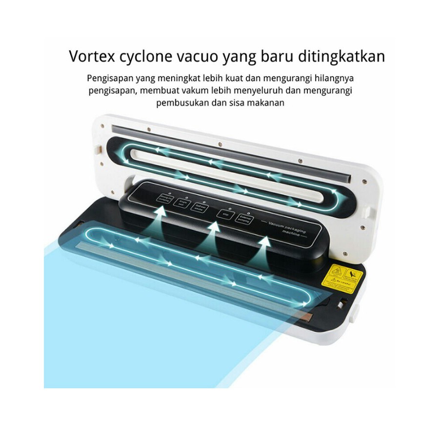 Vacum Sealer Automatic Basah dan Kering 32cm / Automatic Vacuum Sealer Wet &amp; Dry