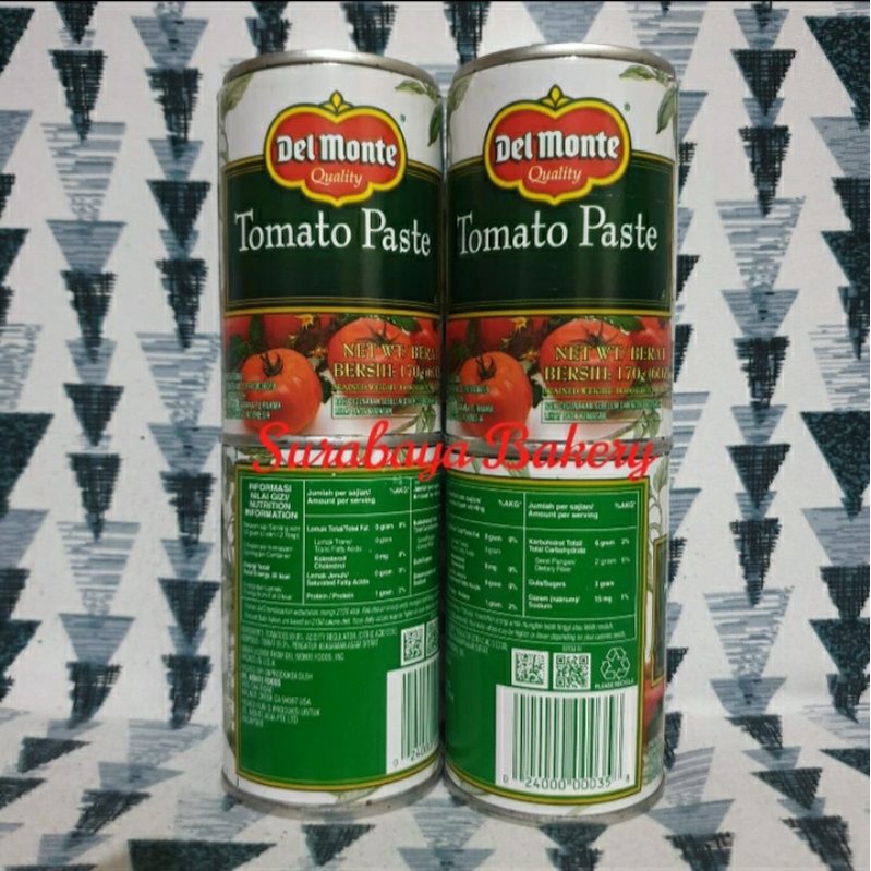 

Del Monte Tomato Paste/Pasta Tomat Del Monte 170Gr Exp 05/26