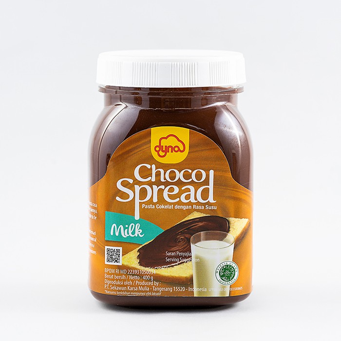 

Selai Coklat Susu - Dyna Choco Spread Milk 400gr