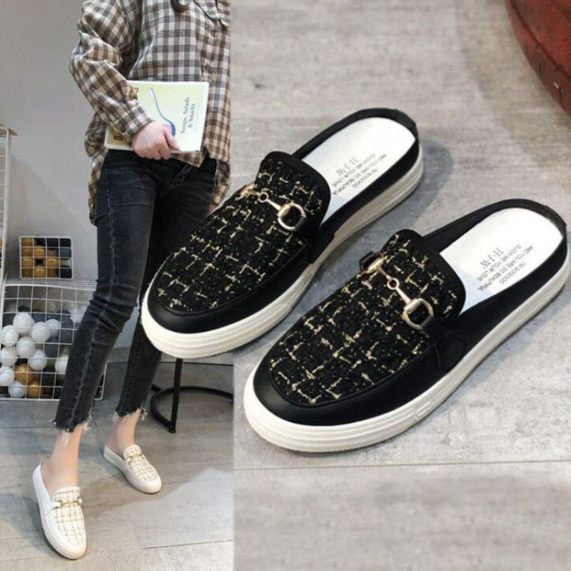 Sepatu Slip On Wanita Fashion Import #6188  Premium Quality