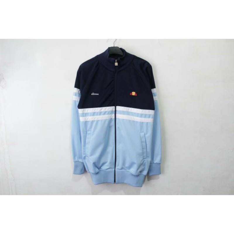 JAKET TRACKTOP PRIA ELLESSE REMINI NAVY SKY BLUE PREMIUM ORIGINAL