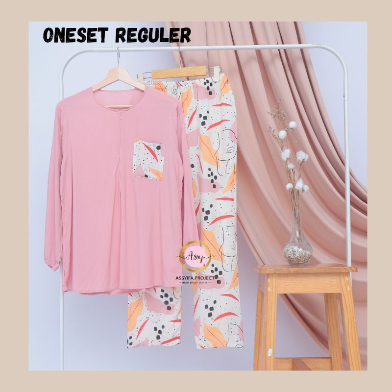 PIYAMA STELAN WANITA BABYDOLL BUSUI ONE SET PIYAMA RAYON LENGAN PANJANG RAYON PREMIUM SETELAN