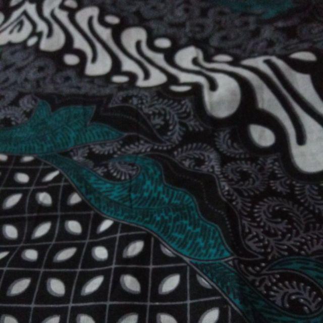 Batik Couple Keluarga Maura Couple Sania Ruffle Ori Ndoro Jowi Dnt Termurah Motif Dimensi Abu Abu