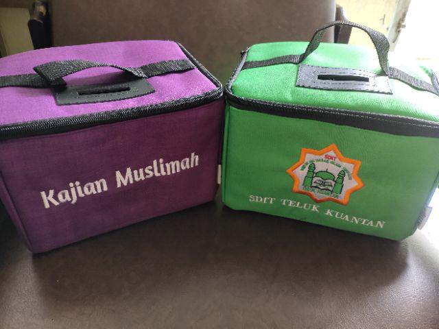 Qhijab -  Kotak Infaq Original- Dengan  Bordir  - Lengkap Smua Ukuran!