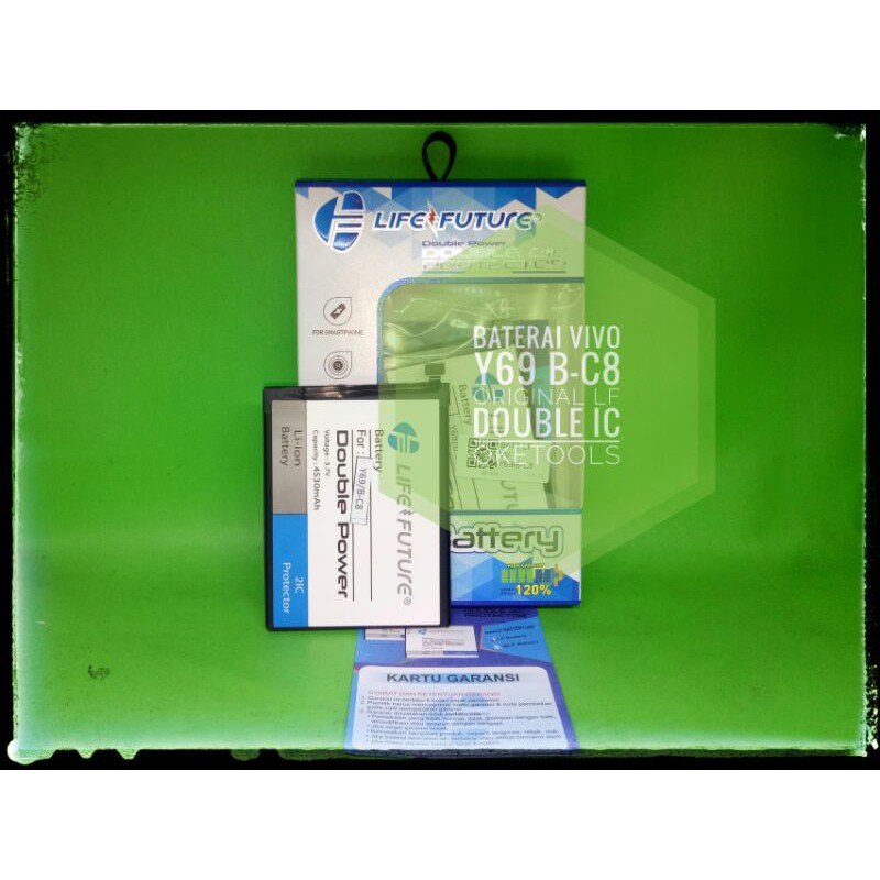 Baterai Vivo Y69 Y-69 B-C8 BC8 Original LF Double IC