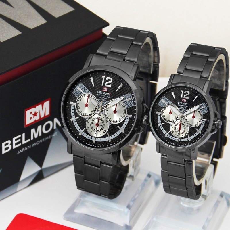 Jam Tangan Couple Rantai BELMONT BM 6009