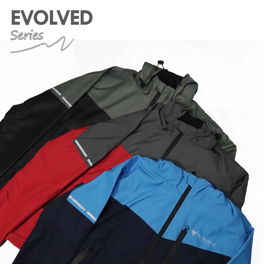 Jaket Pria Jumbo Big Size Jaket Motor Outdoor Jaket Touring Evolved Series