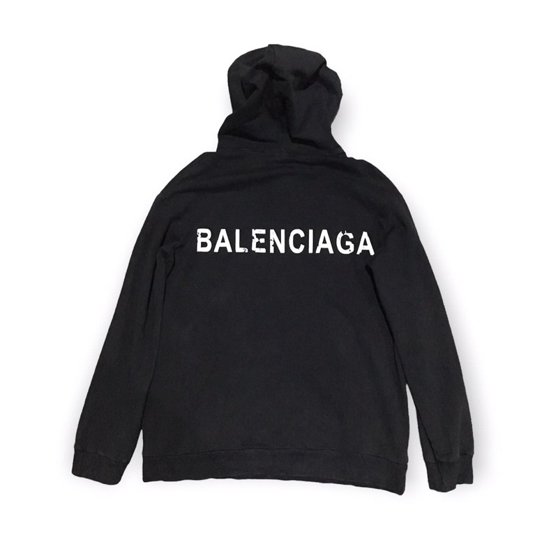 HOODIE BALECIAGA BLACK