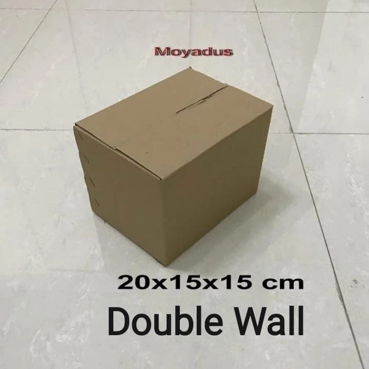 

Kardus/Karton/Box Uk. 20x15x15cm DOUBLEWALL