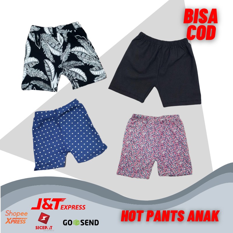 Shortpants Anak Celana Pendek anak Perempuan Short hot Pants Anak Cewek usia 1-7 Tahun