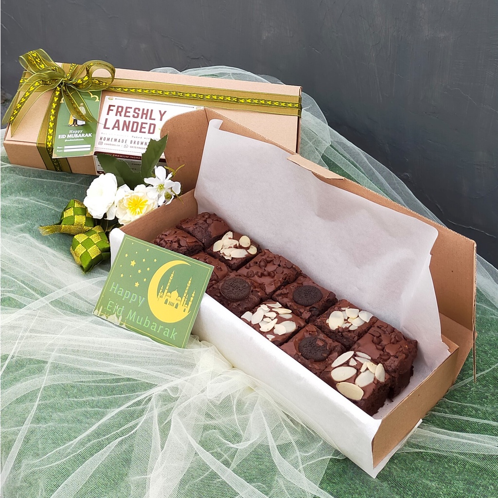 

Brownies Kareem Box - Hampers Kue Lebaran by Coobies |Eid Hantaran Lebaran