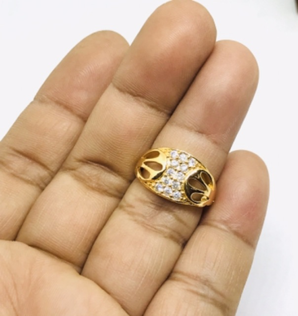 Cincin wanita //cincin permata //cincin lapis emas //cincin //cincin replika berlian