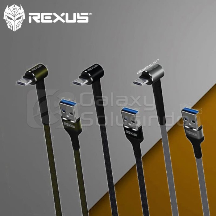 Rexus CB161M Micro USB Fast Charging Cable - 2 Meter