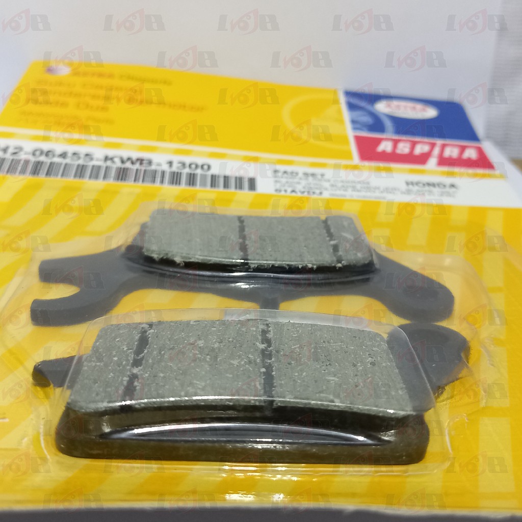 Aspira Disc Pad Blade Old New 125 Revo Absolute FI Kampas Rem Cakram Depan KWB