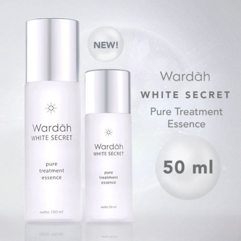 Wardah Crystal Secret Pure Treatment Essence 50ml-100 Original