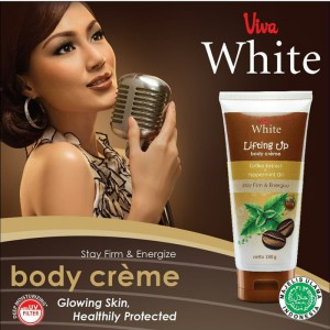 ❤ BELIA ❤ Viva White Body Creme 180g Halal Natural Defense Tropical Bright Lifting Up Double Moist