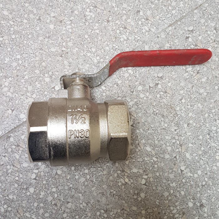 ball valve stop kran handel AER 1 1/2&quot;