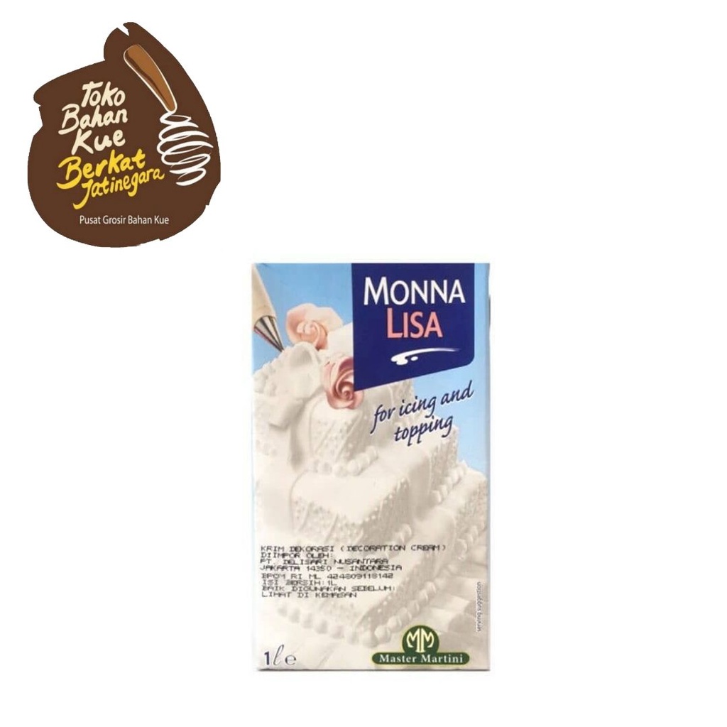 

Monnalisa decoration cream 1lt