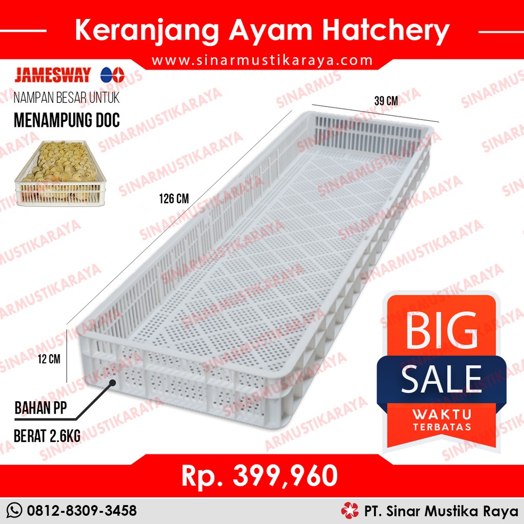 Hatcher Basket Keranjang DOC - Tray Serba Guna - Alat