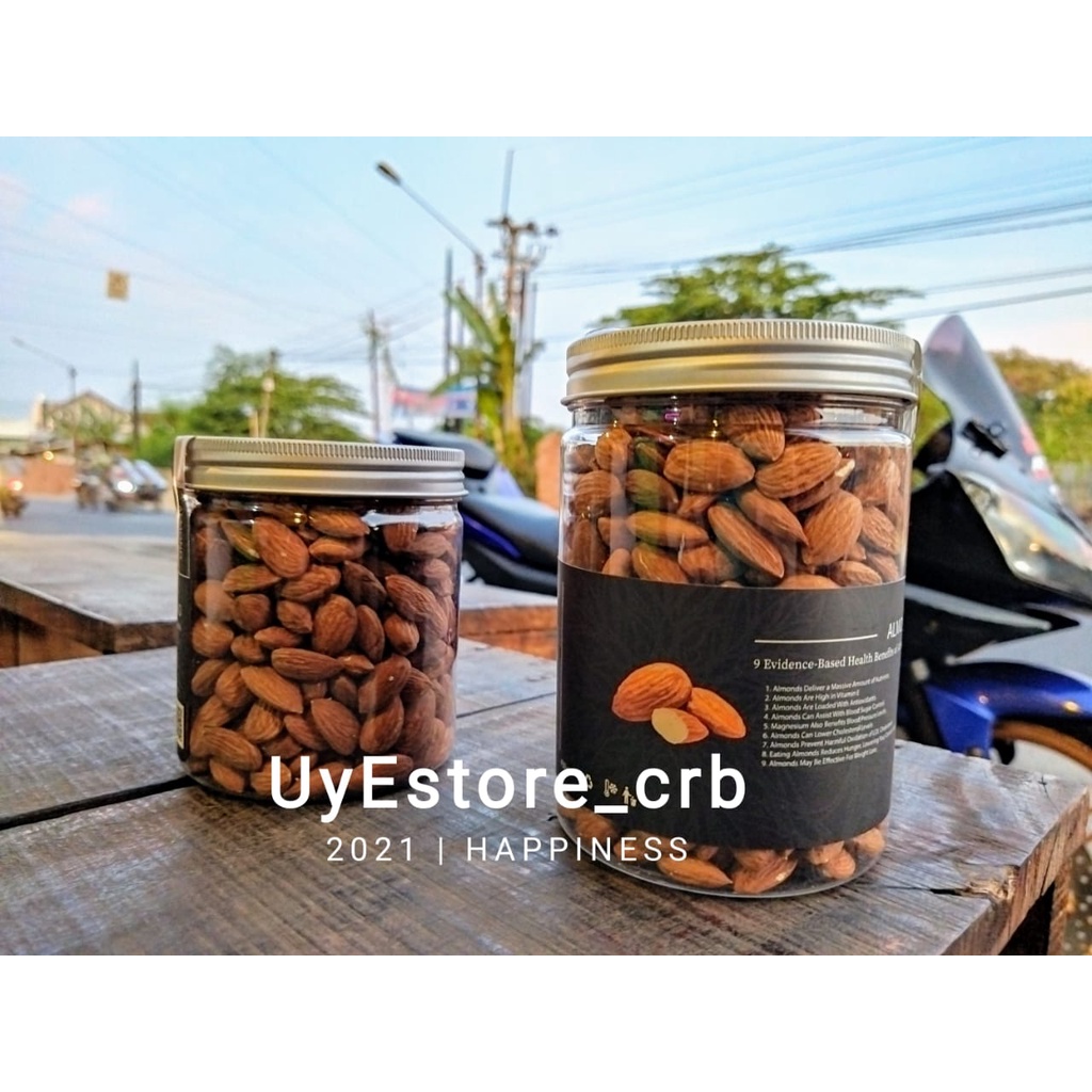 

kacang almond panggang