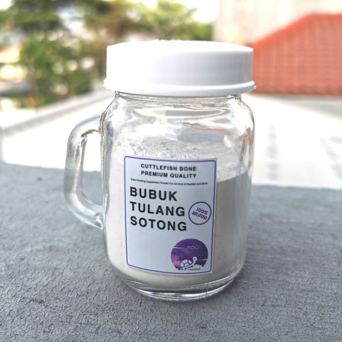 

MOON CUTTLEBONE FISH POWDER 100 GRAM BUBUK TULANG SOTONG MURNI