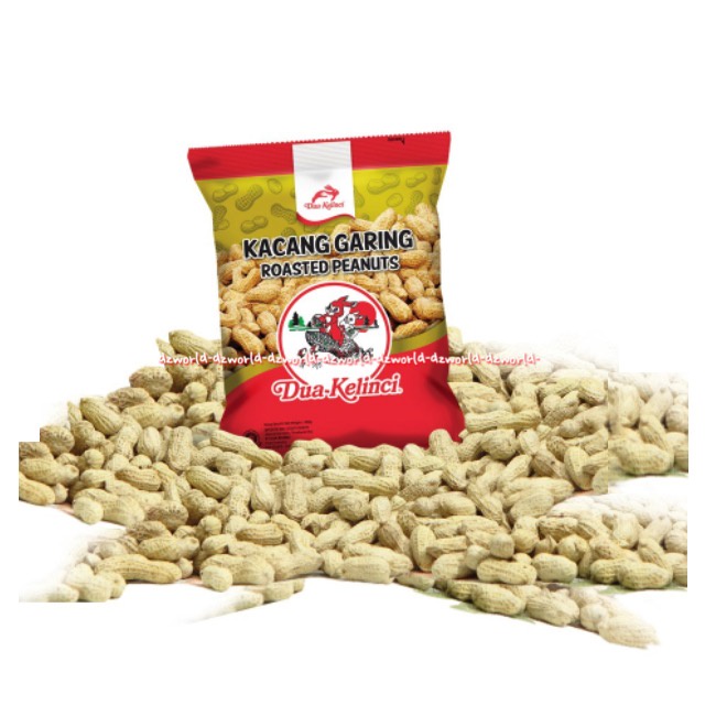 Dua Kelinci 750gr Kacang Garing Roasted Ground Nuts 2Kelinci Kacang Kriuks Peanuts Nut 2 Kelinci Cemilan Kacang Roast 750 gram