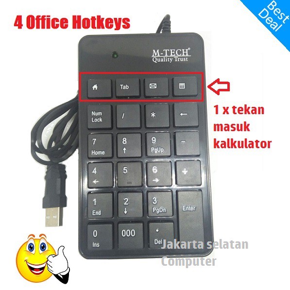 Keyboard Numeric - Keypad M-Tech- Numpad M-Tech