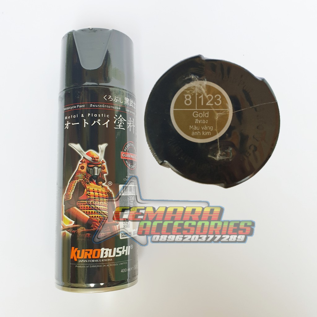 

Pilox Samurai Paint - GOLD 123 400ml