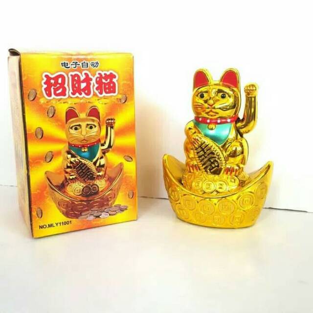 Maneki kucing keberuntungan