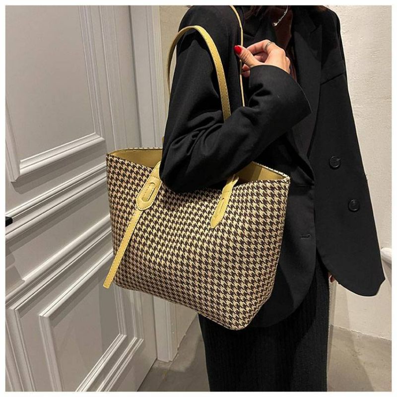 tote bag viona wanita import-tas wanita-tas bahu wanita-tote knit rajut import