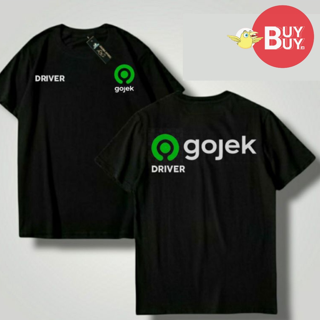 Kaos Pria Distro Design Driver Gojek Online