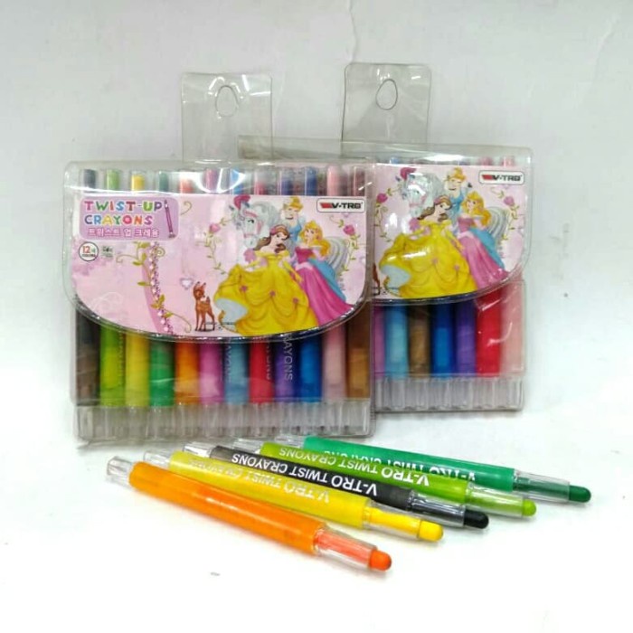 

Spesial Crayon Putar Vitro 12 Warna Mini Promo
