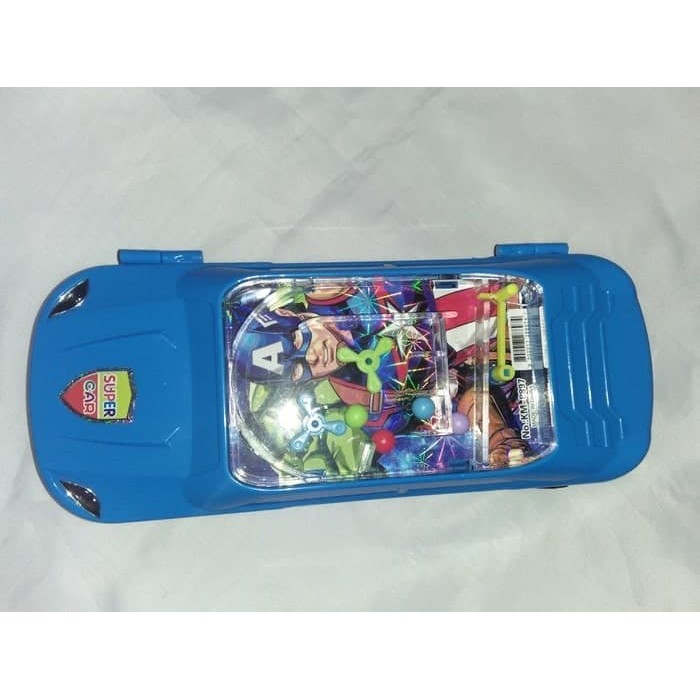 

Tempat Pensil Pinball Mobil Roda