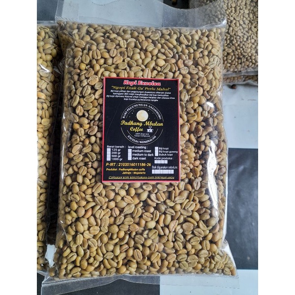 

Greenbean excelsa wonosalam 1 kg