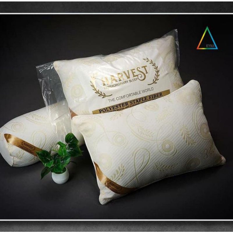 SATU SET BANTAL HOTEL HARVEST PITA JUMBO 2 BANTAL 1 GULING