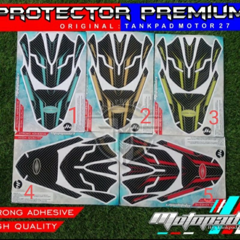 Stiker Sticker Resin Timbul Fender Spakbor Depan New Aerox 155 2021