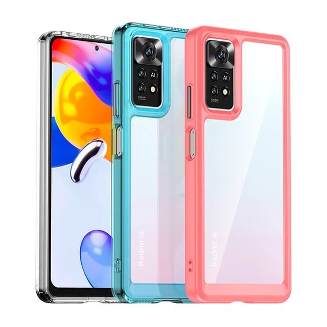 REDMI NOTE 12 4G NOTE 12 PRO 5G NOTE 11 NOTE 11 PRO 4G 5G SOFT CASE PROTECTIVE HYBRID COVER