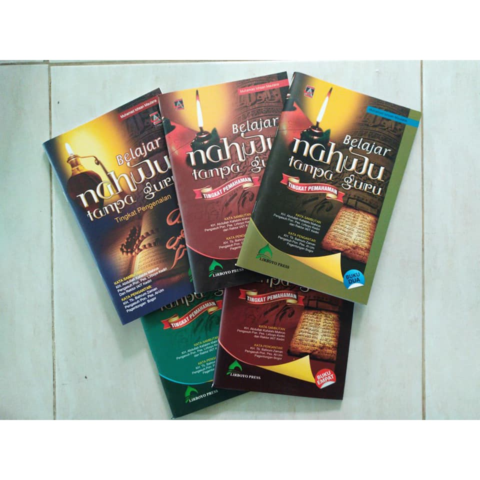 Paket Buku Belajar Nahwu Shorof Tanpa Guru Dan I Lal Mandiri 8 Buku Shopee Indonesia