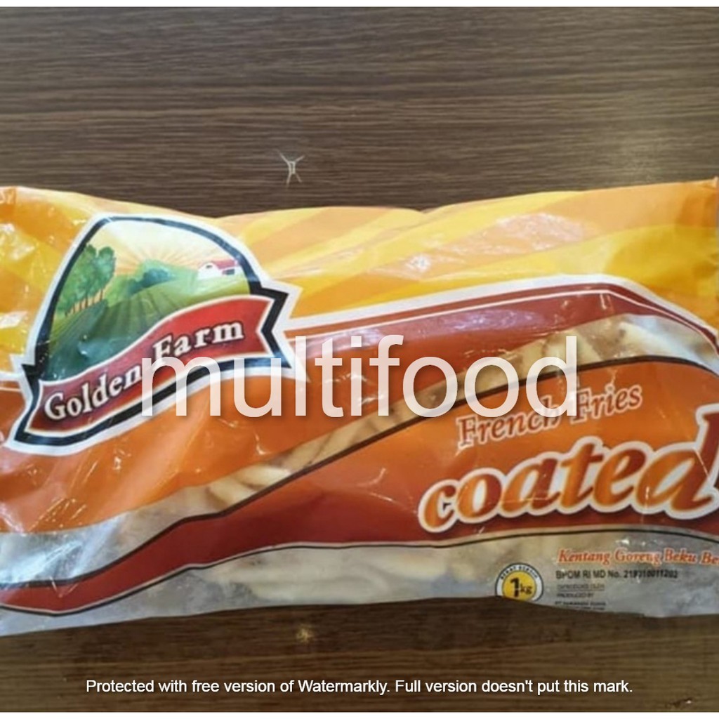 

KENTANG GORENG / FRENCH FRIES COATED GOLDEN FARM