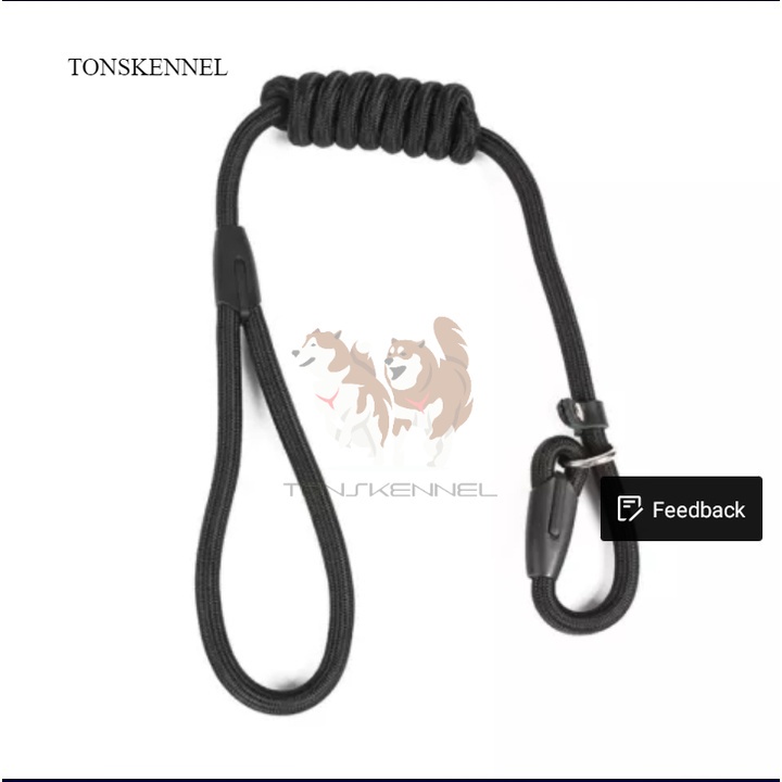 Rantai anjing nilon pet rope pet leash pet chain dog training leash tali tuntun anjing puppy nylon