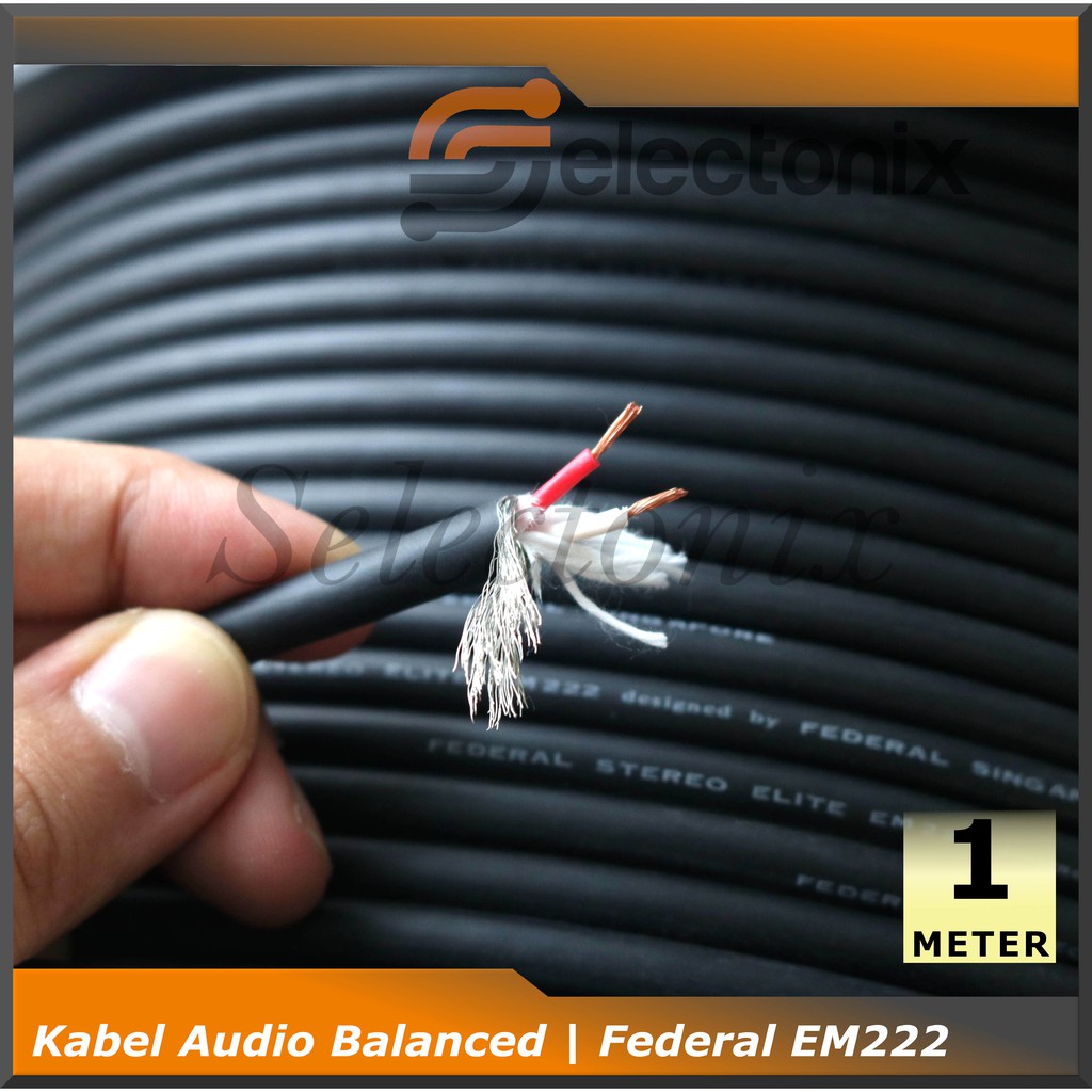 Kabel Audio Balanced | Federal Stereo Elite EM222 [1m]