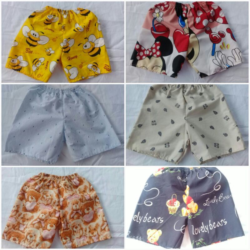 Kolor Anak / Celana Pendek Anak ( 6 bln - 10 thn )