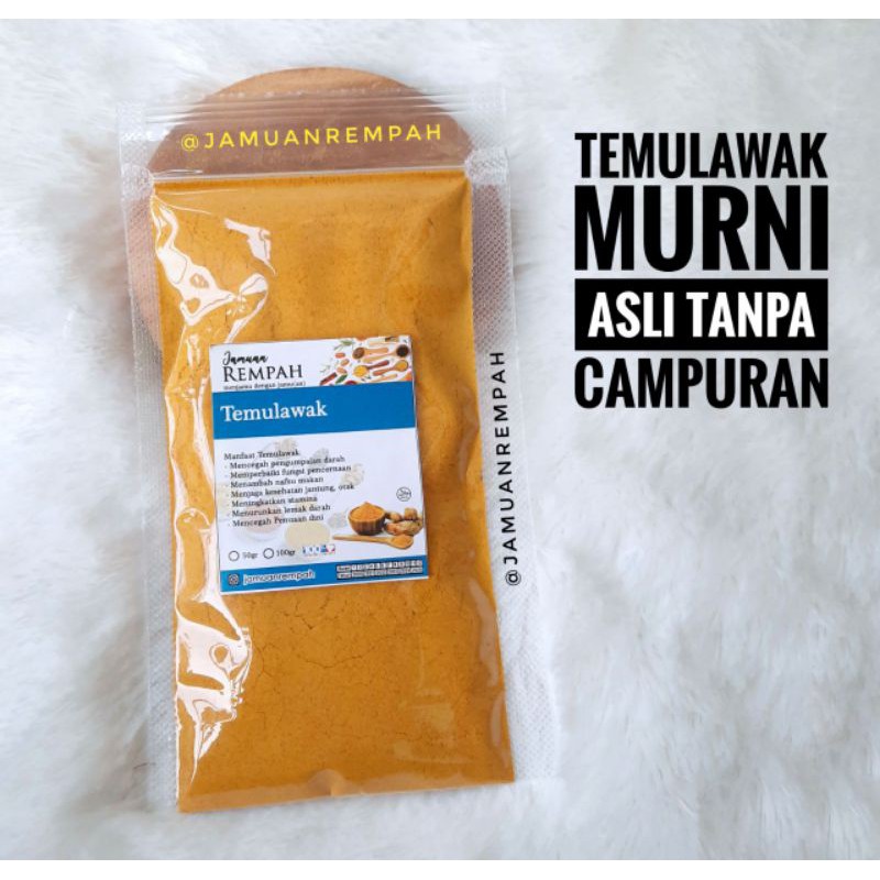 

Temulawak Bubuk Murni / Curcuma Powder