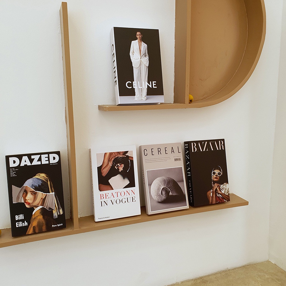 【COD Tangding】Decorate Fake Book INS Style Simple Fashion Character Model Room Home Hotel Study Cafe Posing Simulation Book