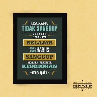  Poster Motivasi Belajar  High Quality Pajangan Rumah Shopee Indonesia