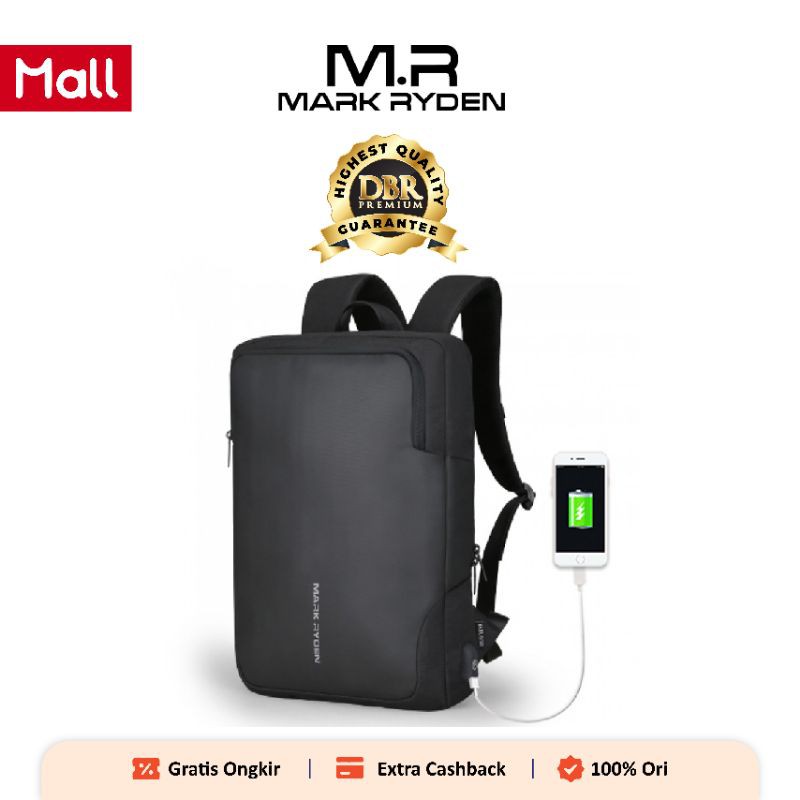 Mark Ryden MR6960 Tas Ransel Pria Mark Ryden MR6960 Backpack Tas Punggung